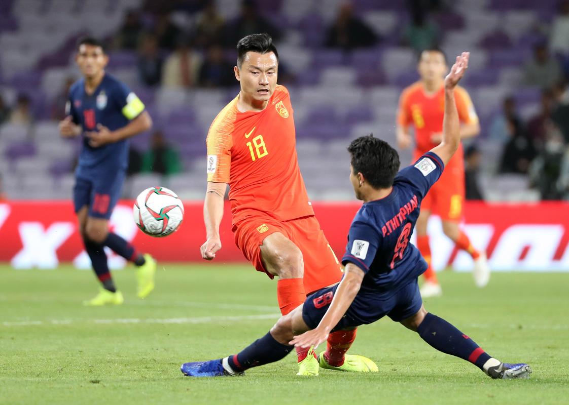 中国国足vs泰国进球
